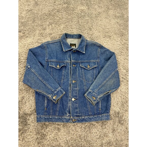 Charter Club Jackets & Blazers - Vtg Charter Club Denim Jacket Womans Small Western Y2K 90s Trucker Coat
